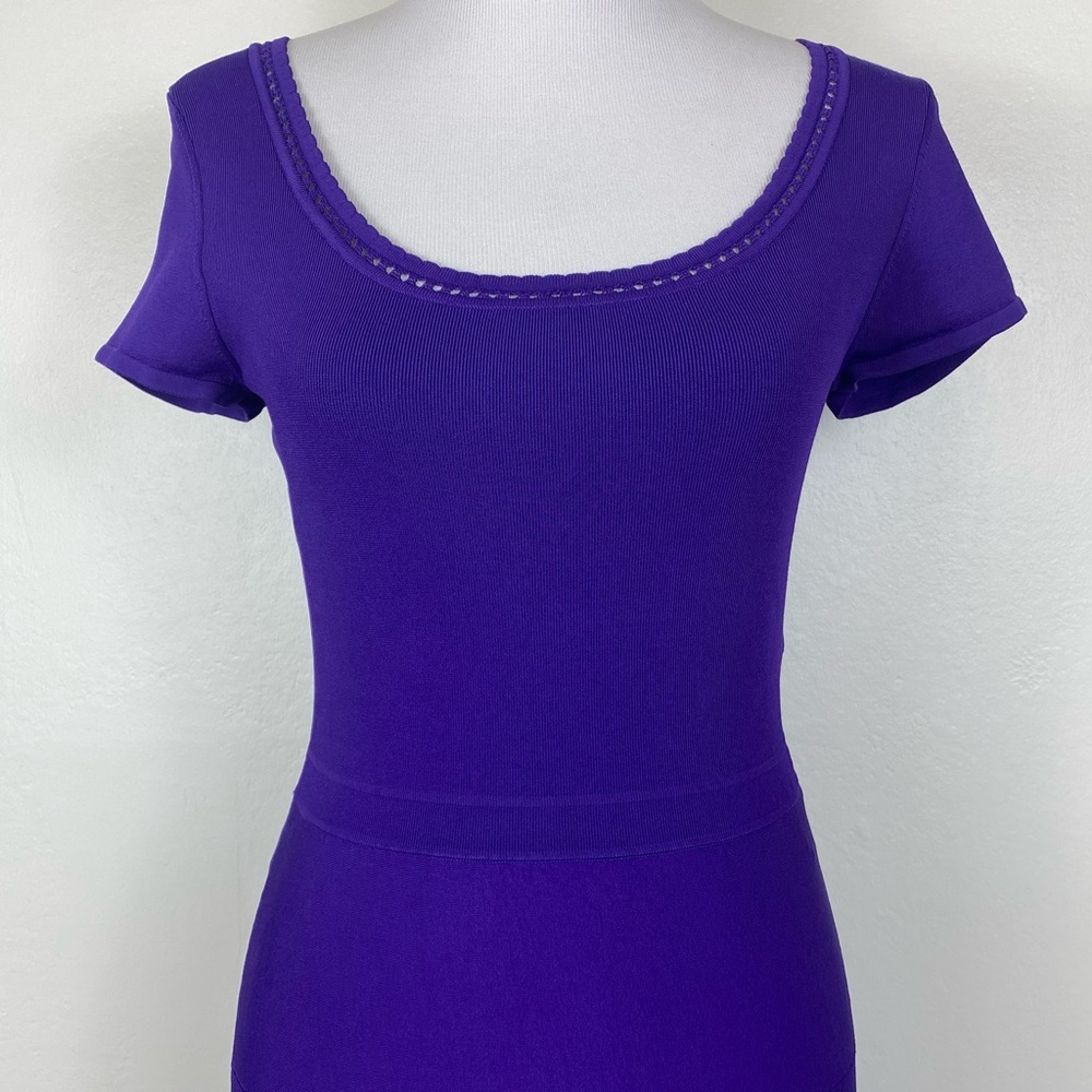 Diane Von Furstenburg St. Petersburg Mini Dress in Purple - Picture 3 of 10
